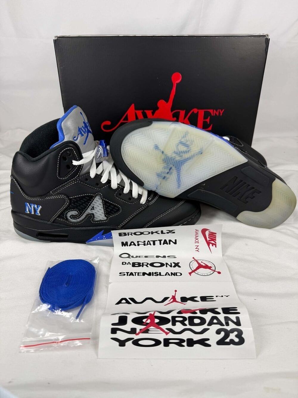 US Men's Size 11 Nike Air Jordan 5 Retro OG SP DV4982 004 Awake NY SPBJB 368352
